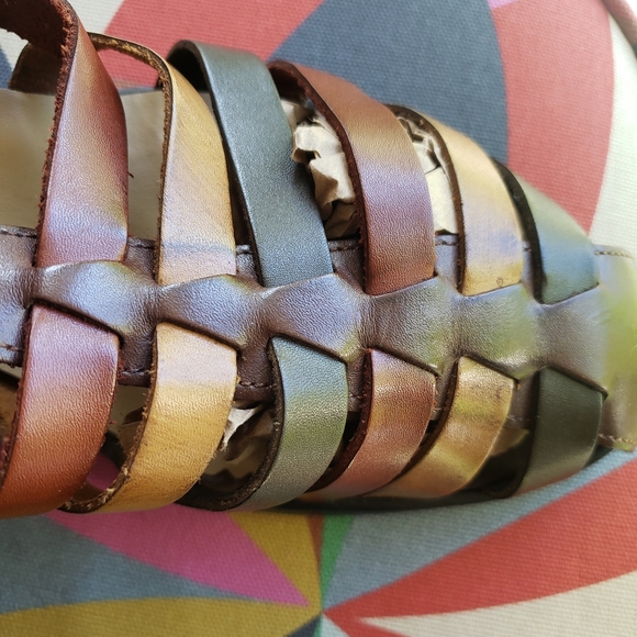 Vintage Westies Leather Upper Sandals - Picture 5 of 7